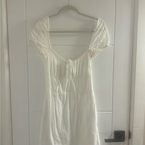 Bershka White Day Dress